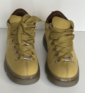Burberry Manilla Leather Ankle Trek Boots 12 US (45 Euro) 8074577 IT NIB $1190