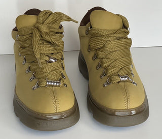 Burberry Manilla Leather Ankle Trek Boots 12 US (45 Euro) 8074577 IT NIB $1190