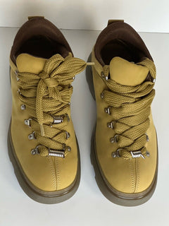 Burberry Manilla Leather Ankle Trek Boots 12 US (45 Euro) 8074577 IT NIB $1190