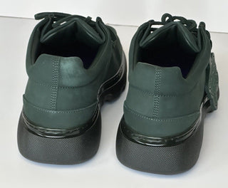Burberry Green Leather Creeper Lace-up Boots 11 US (44) 8075390 IT NIB $1090