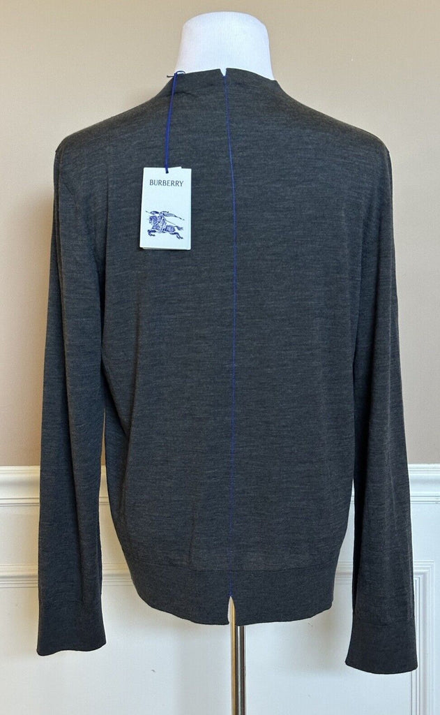 Burberry Wool Dark Grey Sweater Large 80811201 Italy NWT $1250