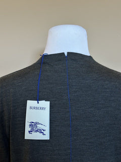 Burberry Wool Dark Grey Sweater Large 80811201 Italy NWT $1250