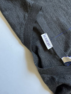 Burberry Wool Dark Grey Sweater Large 80811201 Italy NWT $1250