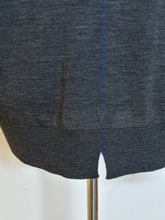 Burberry Wool Dark Grey Sweater XL 80811201 Italy NWT $1250