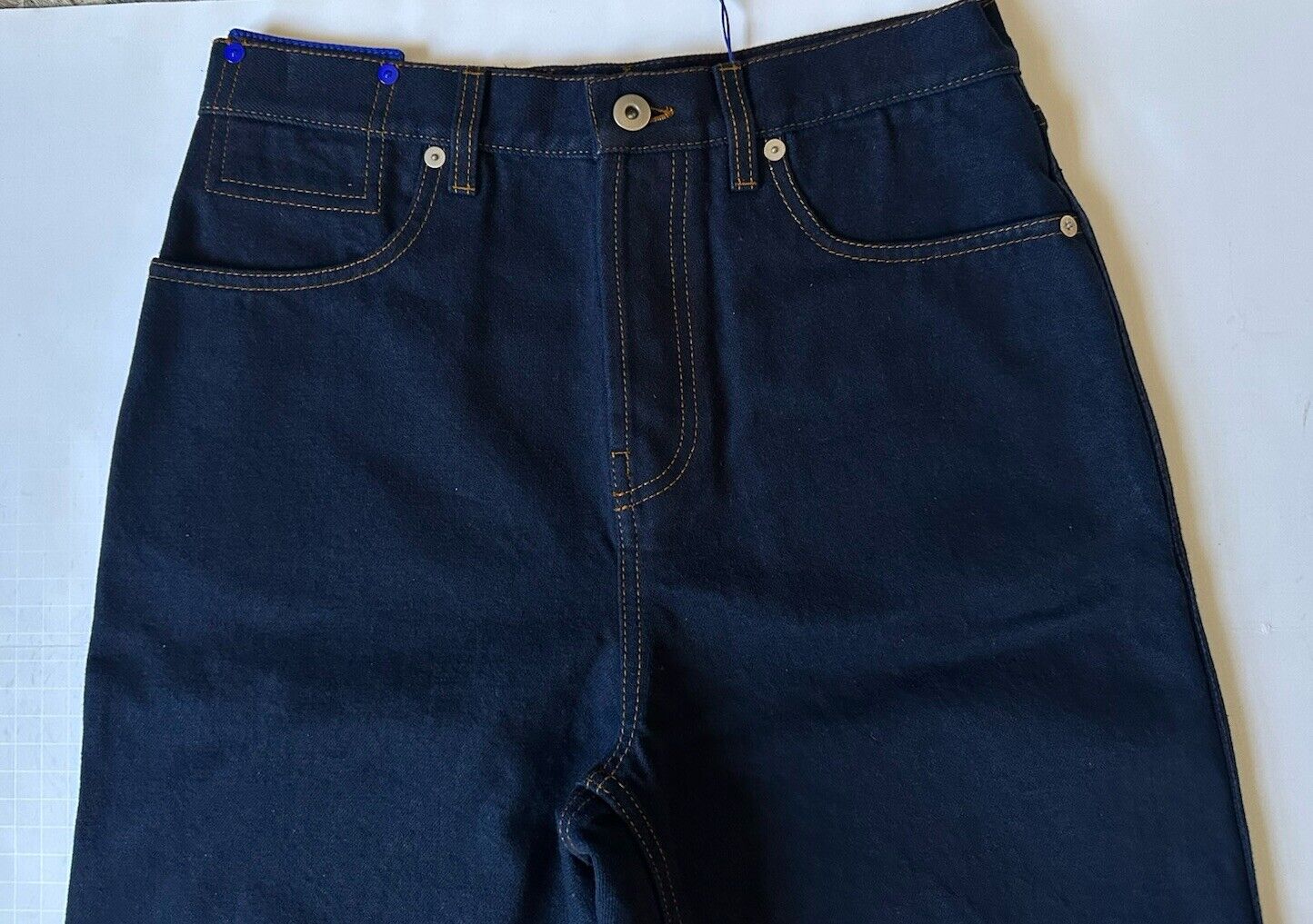 Burberry Women's Indigo Blue Jeans Size  28 Euro Made in Italy 8080778 NWT $1090