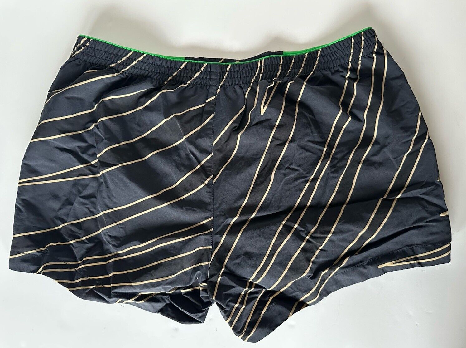 Bottega Veneta Men's Boxer Shorts Navy/Black/Sesame Large 729185 IT NWT $700