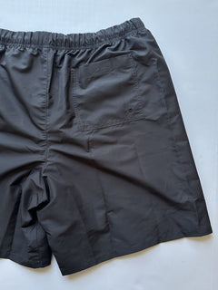 Versace Logo Men's Black Swim Shorts Size 5 (32") IT 1001598 Italy NWT