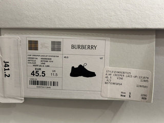 Burberry Green Leather Creeper Lace-up Boots 12.5 US (45.5) 8075390 IT NIB $1090