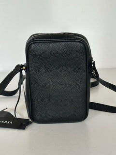 Versace Leather Gold Medusa Grainy Leather Mini Crossbody Bag 1008863 NWT $850