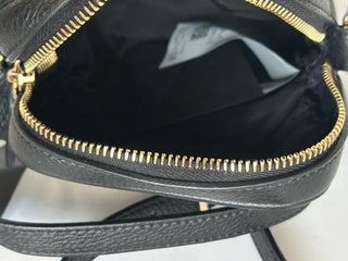 Versace Leather Gold Medusa Grainy Leather Mini Crossbody Bag 1008863 NWT $850