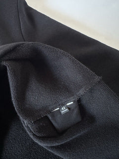 Versace Medusa Black Cotton Crop Sweatshirt 8 US (44 Euro) 1008413 $700