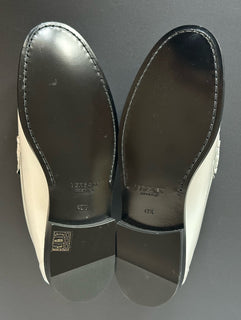 VERSACE Men's Medusa White Leather Loafers 9.5 US (42.5 Eu) 1013592 IT NIB $775