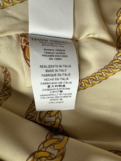 Versace Women’s Wool Camel Peacoat Coat 8 US (44) 1008405 Italy NWT $3100