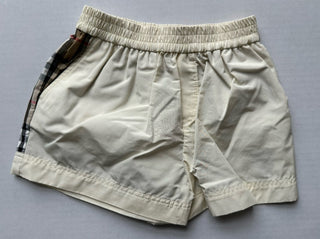 Burberry Baby Pale Cream IP Check Shorts 12M 8065698 NWT $230