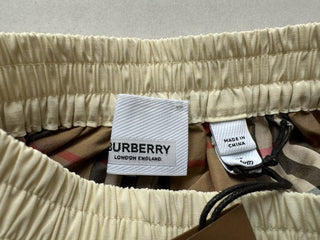 Burberry Baby Pale Cream IP Check Shorts 12M 8065698 NWT $230