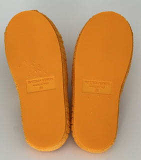 Bottega Veneta Women Intrecciato Resort Sponge Slipper Tangerine 8 38 Eu 659139