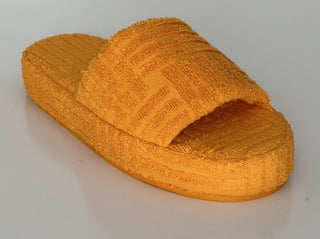 Bottega Veneta Women Intrecciato Resort Sponge Slipper Tangerine 8 38 Eu 659139