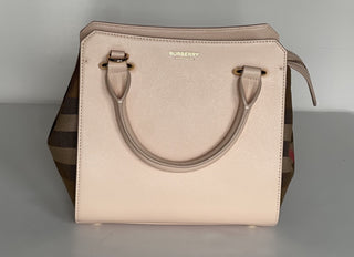 Burberry Banvell Mini Leather Cross Body Bag Pale Cameo 8084487 NWT $1790
