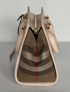 Burberry Banvell Mini Leather Cross Body Bag Pale Cameo 8084487 NWT $1790