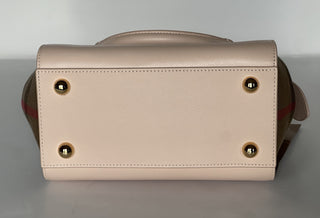 Burberry Banvell Mini Leather Cross Body Bag Pale Cameo 8084487 NWT $1790