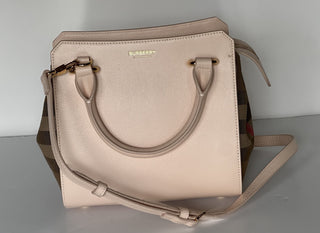 Burberry Banvell Mini Leather Cross Body Bag Pale Cameo 8084487 NWT $1790