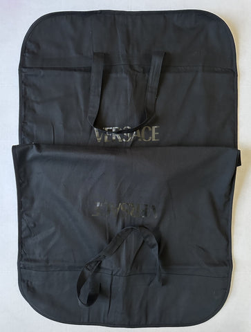 Brand New Versace Jacket/Suit/Coat Foldable Garment Bag Black 67”L x 23.5”W