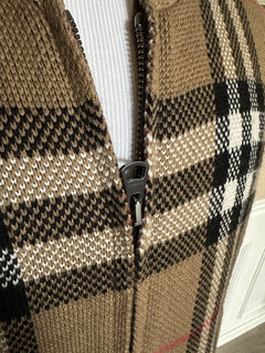 Burberry Morland Taupe Vintage Check Men’s Wool Jacket 8091164 Large NWT $1250