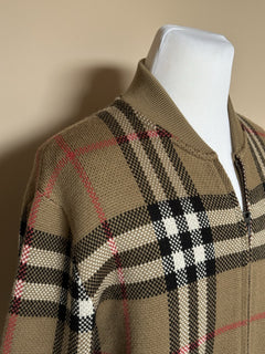 Burberry Morland Taupe Vintage Check Men’s Wool Jacket 8091164 Large NWT $1250