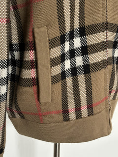 Burberry Morland Taupe Vintage Check Men’s Wool Jacket 8091164 Large NWT $1250