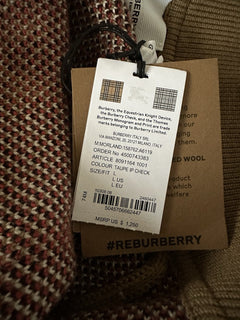 Burberry Morland Taupe Vintage Check Men’s Wool Jacket 8091164 Large NWT $1250