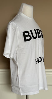 Burberry Horseferry Print Men’s White T-shirt S (Fits M-L) 8084332 NWT $500