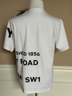 Burberry Horseferry Print Men’s White T-shirt S (Fits M-L) 8084332 NWT $500
