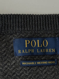 Polo Ralph Lauren Men's Knit Wool Sweater Grey XL NWT $198