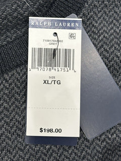 Polo Ralph Lauren Men's Knit Wool Sweater Grey XL NWT $198