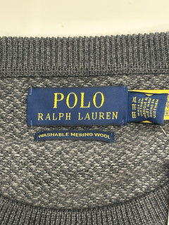 Polo Ralph Lauren Men's Knit Wool Sweater Grey XL NWT $198