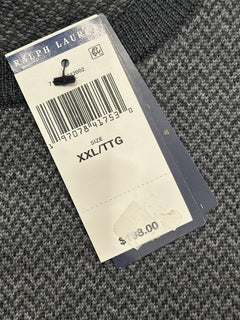 Polo Ralph Lauren Men's Knit Wool Sweater Grey 2XL NWT $198