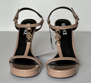 Versace Leather Pump Shoes Sandals Blush 10 US (40 Euro) 1013713 Italy NIB $995