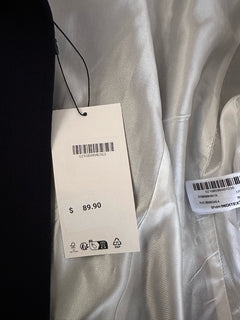 ZARA Women’s Blue Cotton Blazer Jacket Size M NWT