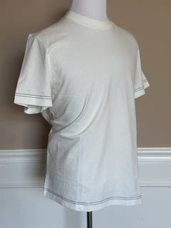 Burberry Men's White Cotton T-shirt Large 8090542 Portugal NWT $510