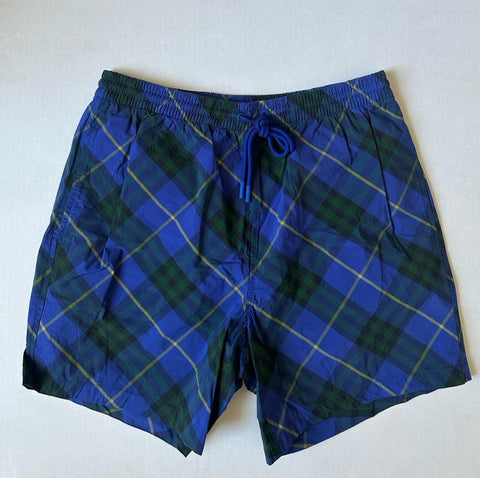 Burberry Men's Navy IP Check Boxer Swim Shorts XS 8090044 Portugal NWT $550