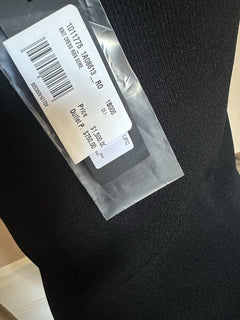 Versace Women’s Knit Stretch Black Dress 46 Euro 1011775 NWT $1500