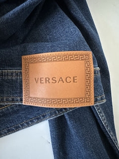 Versace Men’s Blouson Denim Blue Jacket 42 US (52 Euro) 1007328 NWT $1400