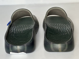 Burberry Mens Stingray Rubber Jungle IP Check Sandals 10 US 43 8088962 NIB $550