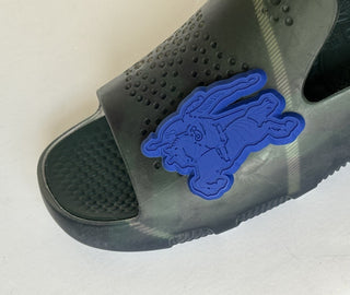 Burberry Mens Stingray Rubber Jungle IP Check Sandals 14 US 47 8088962 NIB $550