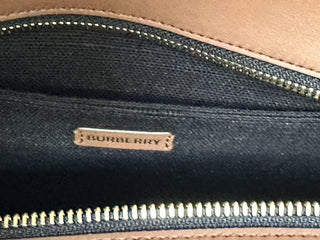 Burberry Manzon Tote Shoulder Bag Black/Dark Brown 80934531 NWT $1350