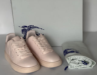 Burberry Women's Baby Neon Low Top Sneakers 7.5 US (37.5) Italy 8083394 NIB $790