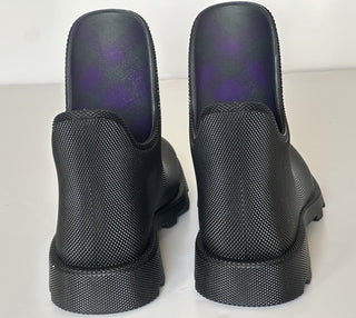Burberry Rubber  Marsh Women's Black Rain Boots 10 US (40) IT 8077371 NIB $820