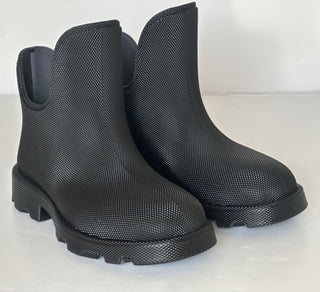 Burberry Rubber  Marsh Women's Black Rain Boots 11 US (41) IT 8077371 NIB $820
