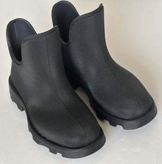 Burberry Rubber  Marsh Women's Black Rain Boots 11 US (41) IT 8077371 NIB $820
