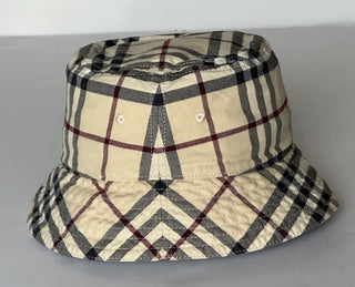 Burberry Classic Check Bucket Hat Stone Small (56 cm) 8075650 Italy NWT $480